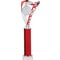 Frenzy Multisport Tube Trophy Silver & Red