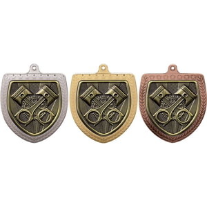 Cobra Motorsport Piston Shield Medal