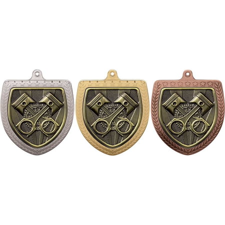 Cobra Motorsport Piston Shield Medal