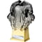 Invincible Football Heavyweight Shirt Gunmetal to Gold