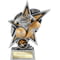 Speedstar Football Award Antique Silver & Gold 180mm