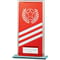 Talisman Multisport Mirror Glass Award Red & Silver