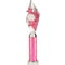Pizzazz Plastic Tube Trophy Silver & Pink
