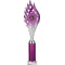 Wildfire Multisport Tube Trophy Purple and Silver