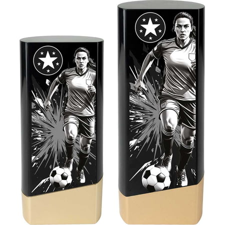 Prime Heavyweight Ladies Football Black & Gold