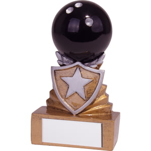 Shield Ten Pin Bowling Mini Award 95mm