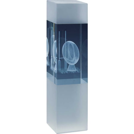 Arctic Blast Rugby Crystal Award 190mm