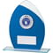 Draco Multisport Glitter Glass Award Blue