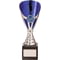 Rising Stars Premium Plastic Trophy Silver & Blue