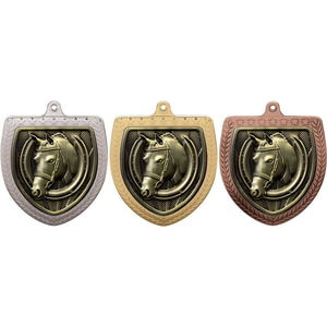 Cobra Equestrian Shield Medal