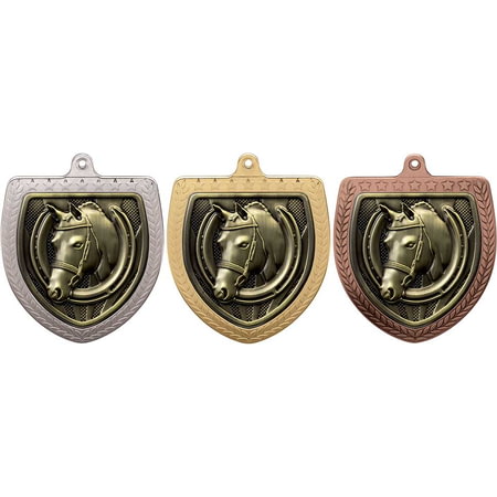 Cobra Equestrian Shield Medal