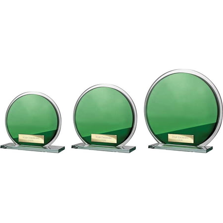 Seismic Multisport Circle Mirror Glass Green & Silver Thick