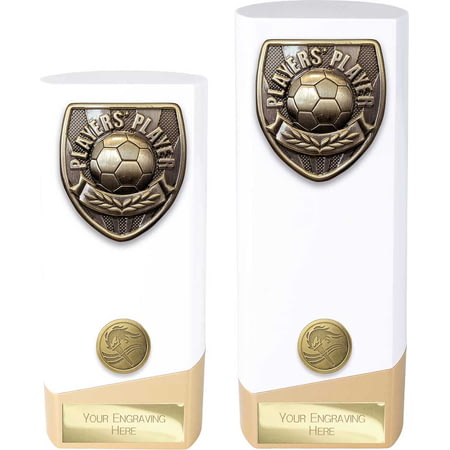 Prime Cobra Players Player Award White & Gold 190mm