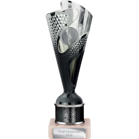 Rodeo Multisport Tube Trophy Silver & Black