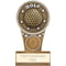 Ikon Tower Golf Award Antique Silver & Gold