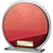 Seismic Multisport Circle Mirror Glass Red & Silver Thick)
