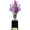 5 Star Trophy Purple and Silver