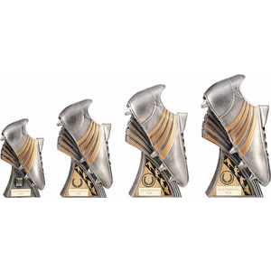 Power Boot Heavyweight Rugby Award Antique Silver