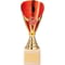 Rising Stars Premium Plastic Trophy Gold & Red