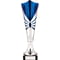 Trident Laser Cup Silver & Blue