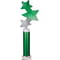 Trinity Star Multisport Tube Trophy Green & Silver