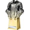 Invincible Football Heavyweight Shirt Gunmetal to Gold