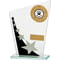 Mega Star Multisport Jade Glass Award Black & Silver