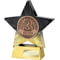 Superstar 3rd Place Award Black & Gold