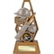 Immense Cricket Award Antique Silver & Gold 190mm