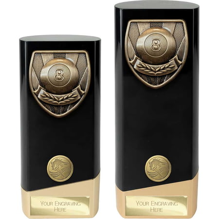 Prime Cobra Pool Award Black & Gold