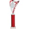 Frenzy Multisport Tube Trophy Silver & Red