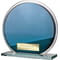 Seismic Multisport Circle Mirror Glass Blue & Silver Thick)