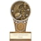 Ikon Tower Cricket Bowler Award Antique Silver & Gold