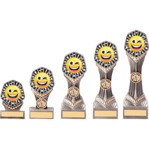 Falcon Emoji Winking Face Award