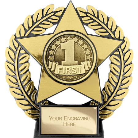 Emperor Star 1st Place Plaque Gold 120mm