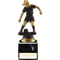 Cyclone Football Player Female Black & Gold