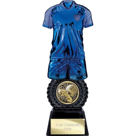 Intensity Gaelic Football Award Blue & Carbon Black 260mm
