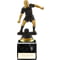 Cyclone Football Player Male Black & Gold