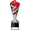 Hurricane Multisport Plastic Cup Silver & Red