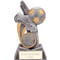 Nemesis Football Boot & Ball Award Antique Gold & Silver