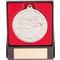 Starboot Economy Football Medal & Box Silver