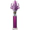 5 Star Multisport Tube Trophy Purple and Silver