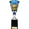 Cobra Star Cup Football Shirt & Ball Silver & Blue