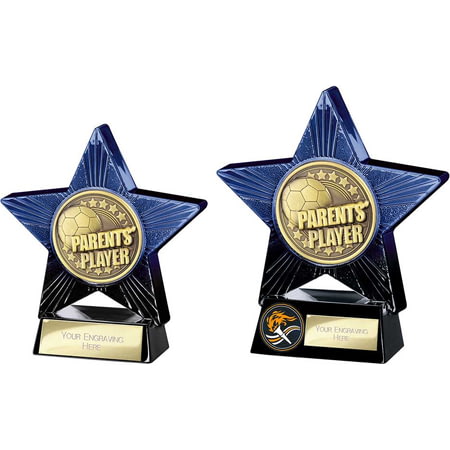 Superstar Parents Player Award Blue & Black