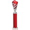 Hurricane Multisport Plastic Tube Cup Silver & Red