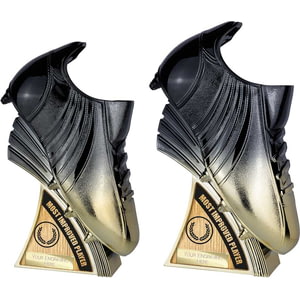 Power Boot Heavyweight Most Improved Carbon Black to Gold