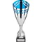Maximus Laser Trophy Silver & Blue