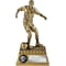 The Classic Football Male Figurine Metallic Antique Gold 400mm