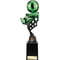Innov8 Football Plastic Trophy Green & Black