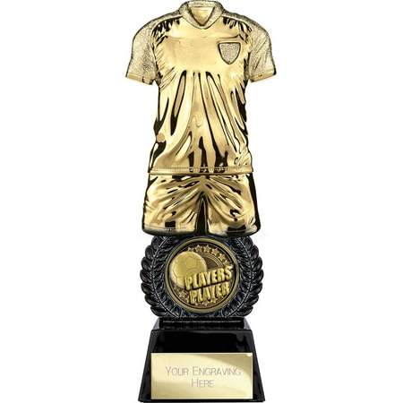Intensity Football Players Player Award Gold & Carbon Black 260mm